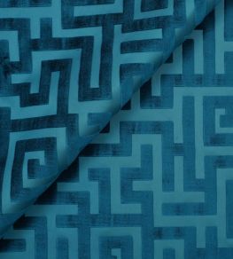 Apollon Fabric by Jim Thompson Peacock