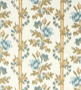 Apothecary Rose Fabric by Sanderson Ether Blues
