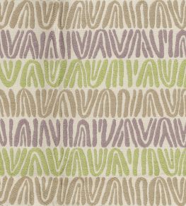 Appledore Fabric by Nina Campbell Lilac/Green/Stone Appledore Fabric by Nina Campbell Lilac/Green/Stone
