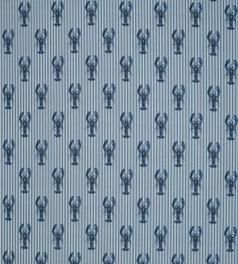 Aragosta Fabric by Jim Thompson No.9 Denim Aragosta Fabric by Jim Thompson No.9 Denim