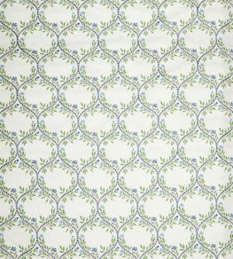 Arber Fabric by Nina Campbell Blue