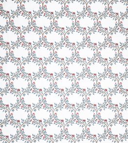 Arber Fabric by Nina Campbell Blue/Red