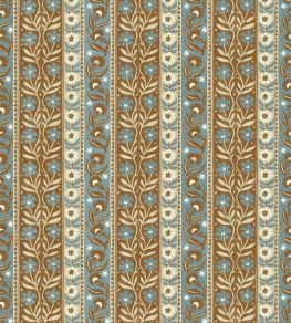 Arber Stripe Wallpaper by Josephine Munsey Brown and Blue Arber Stripe Wallpaper by Josephine Munsey Brown and Blue