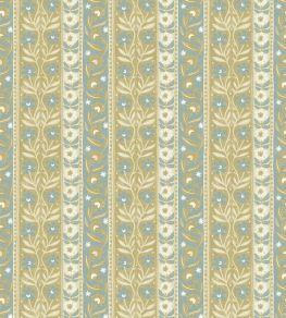 Arber Stripe Wallpaper by Josephine Munsey Yellow and Aqua