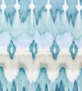 Arbor Ikat Fabric by Travers Light Blue Arbor Ikat Fabric by Travers Light Blue