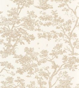 Arbre Wallpaper by Casadeco Beige Lin