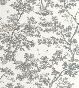 Arbre Wallpaper by Casadeco Noir Fusain Arbre Wallpaper by Casadeco Noir Fusain