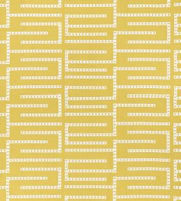 Architect Embroidery Fabric by Thibaut Harvest Gold Architect Embroidery Fabric by Thibaut Harvest Gold