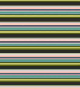 Arena Stripe Fabric by Arley House Coral Arena Stripe Fabric by Arley House Coral