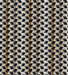 Arenal Fabric by Camengo Noir Arenal Fabric by Camengo Noir