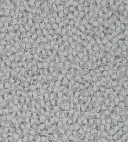 Argento Silk Fabric by James Hare Silver Argento Silk Fabric by James Hare Silver
