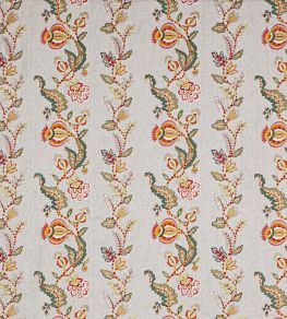 Ariadne Fabric by Colefax and Fowler Red/Green Ariadne Fabric by Colefax and Fowler Red/Green