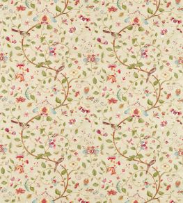 Aril's Garden Fabric by Sanderson Olive/Mulberry Aril's Garden Fabric by Sanderson Olive/Mulberry
