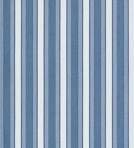 Arlo Stripe Wallpaper by Scalamandre Cobalt