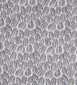 Armature Feuilles Fabric by Christopher Farr Cloth Indigo Armature Feuilles Fabric by Christopher Farr Cloth Indigo