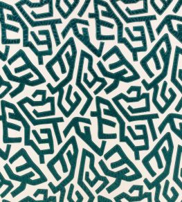 Arp Fabric by Zinc Cerulean Arp Fabric by Zinc Cerulean
