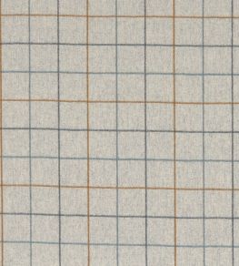 Arpege Fabric by Casamance Ocre Bleu Nordique