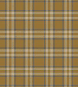 Arran Check Fabric by Arley House Dijon