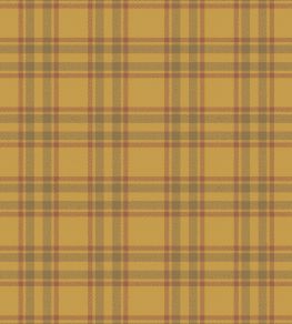 Arran Check Fabric by Arley House Gold