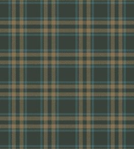 Arran Check Fabric by Arley House Midnight Arran Check Fabric by Arley House Midnight