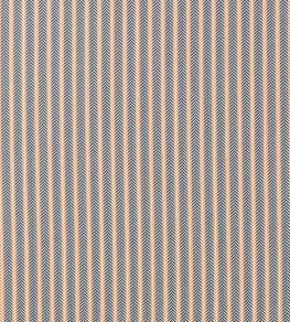 Arrow Stripe Fabric by Scion Indigo/Tangerine Arrow Stripe Fabric by Scion Indigo/Tangerine