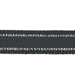 Asara Raffia Braid 30mm Trimming by Houles Noir Asara Raffia Braid 30mm Trimming by Houles Noir
