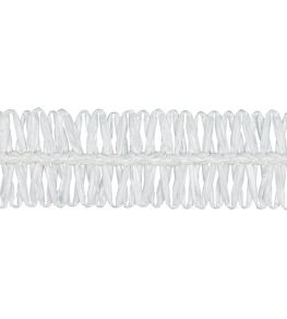 Asara Raffia Braid 33mm Trimming by Houles Blanc Asara Raffia Braid 33mm Trimming by Houles Blanc