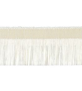 Asara Raffia Fringe 40mm Trimming by Houles Blanc Asara Raffia Fringe 40mm Trimming by Houles Blanc