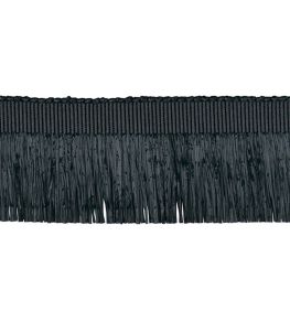 Asara Raffia Fringe 40mm Trimming by Houles Noir