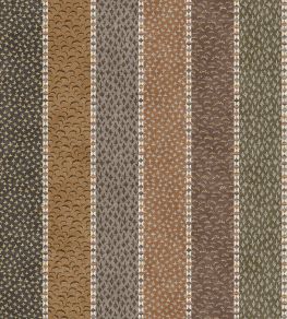 Asha Stripe Fabric by Lewis & Wood Cedar Smoke Asha Stripe Fabric by Lewis & Wood Cedar Smoke
