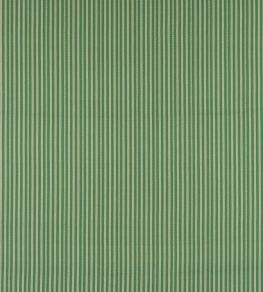 Asher Stripe Fabric by Jane Churchill Green Asher Stripe Fabric by Jane Churchill Green