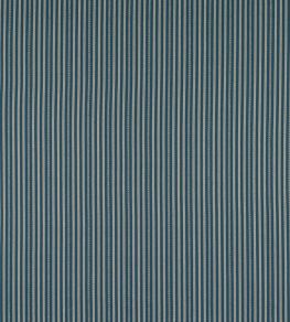 Asher Stripe Fabric by Jane Churchill Indigo Asher Stripe Fabric by Jane Churchill Indigo