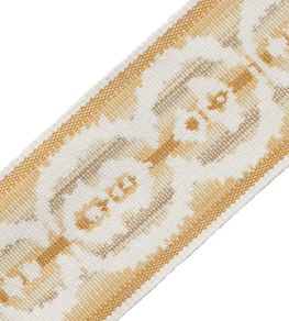 Aspen Ikat Border Trimming by Samuel & Sons Golden Glow Aspen Ikat Border Trimming by Samuel & Sons Golden Glow