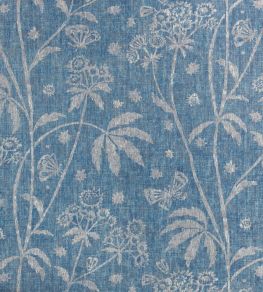 Astrea Fabric by Fermoie Blue Astrea Fabric by Fermoie Blue