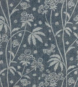 Astrea Fabric by Fermoie Deep Blue