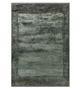 Athera Border Rug by Asiatic Anthracite Athera Border Rug by Asiatic Anthracite