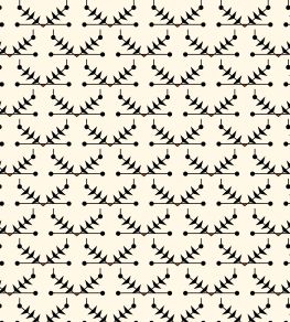 Atomic Trellis Wallpaper by Ottoline Black
