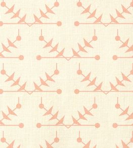 Atomic Trellis Fabric by Ottoline Pink Atomic Trellis Fabric by Ottoline Pink