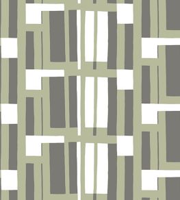 Attika Wallpaper by Marimekko Green Attika Wallpaper by Marimekko Green