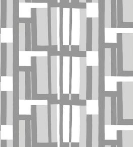 Attika Wallpaper by Marimekko Grey Attika Wallpaper by Marimekko Grey