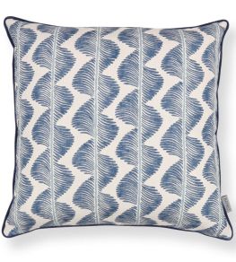 Aubin Cushion 50 x 50cm by Romo Buxton Blue Aubin Cushion 50 x 50cm by Romo Buxton Blue