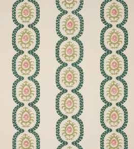 Aubrey Stripe Fabric by Colefax and Fowler Forest Aubrey Stripe Fabric by Colefax and Fowler Forest