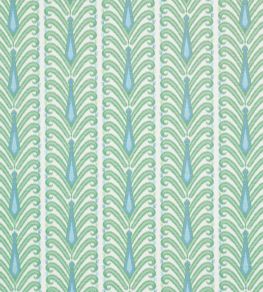 Augustine Ikat Fabric by Schumacher Leaf Augustine Ikat Fabric by Schumacher Leaf