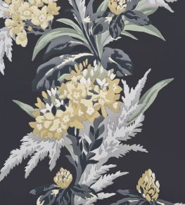 Aurora Wallpaper by 1838 Wallcoverings Jet Aurora Wallpaper by 1838 Wallcoverings Jet