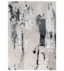 Aurora Glacier Rug by Asiatic Charcoal / Silver Aurora Glacier Rug by Asiatic Charcoal / Silver