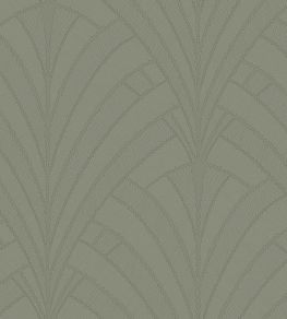 Aurora Wallpaper by Jannelli&Volpi Green Grey