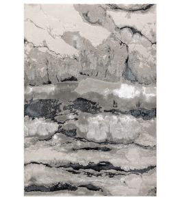 Aurora Quartz Rug by Asiatic Charcoal Aurora Quartz Rug by Asiatic Charcoal