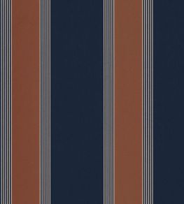 Auteuil Wallpaper by Casamance Marine / Rouille Auteuil Wallpaper by Casamance Marine / Rouille