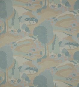 Autumn Landscape Wallpaper by Liberty Flax Flower Autumn Landscape Wallpaper by Liberty Flax Flower