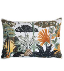 Ava Cushion 40 x 60cm by Maison Casamance Celadon Ava Cushion 40 x 60cm by Maison Casamance Celadon